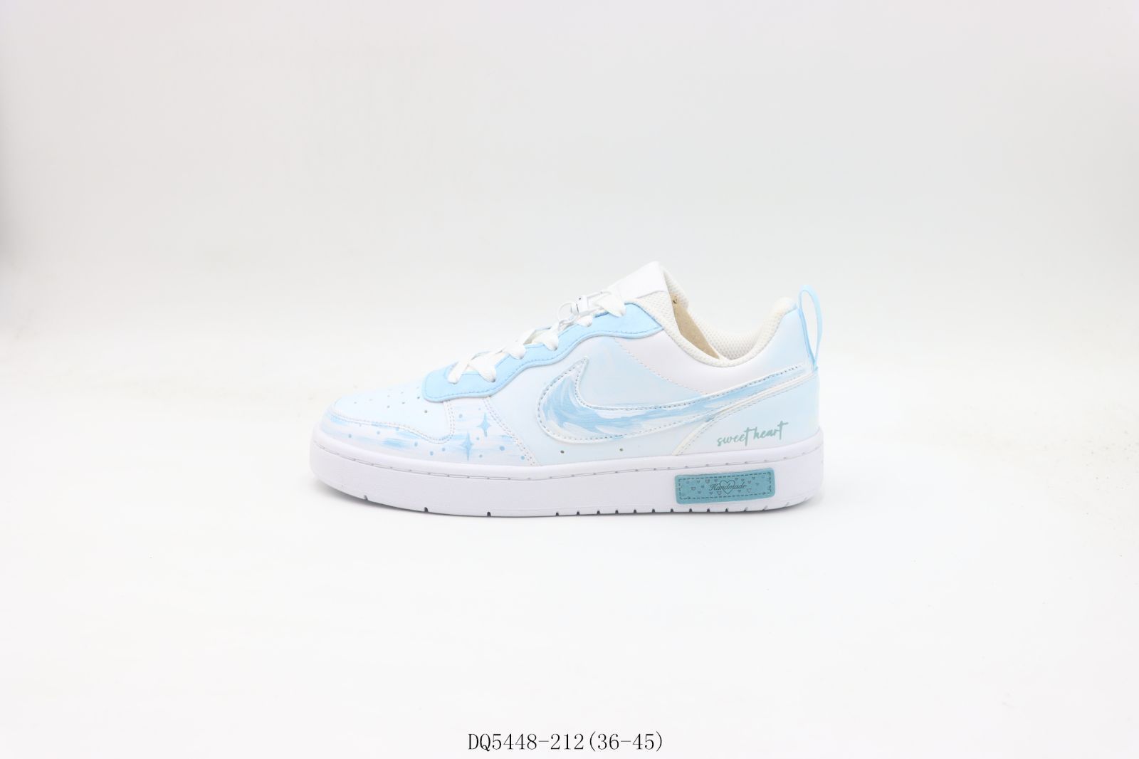 【今日特価】NIKE ナイキ エアフォースローカットスケートシューズ ブルーホワイト DQ5448-212