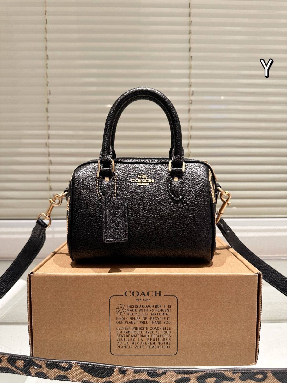 【今日特価】Coach Mini Rowan ミニローエン ピローバッグ-WTO輸入1