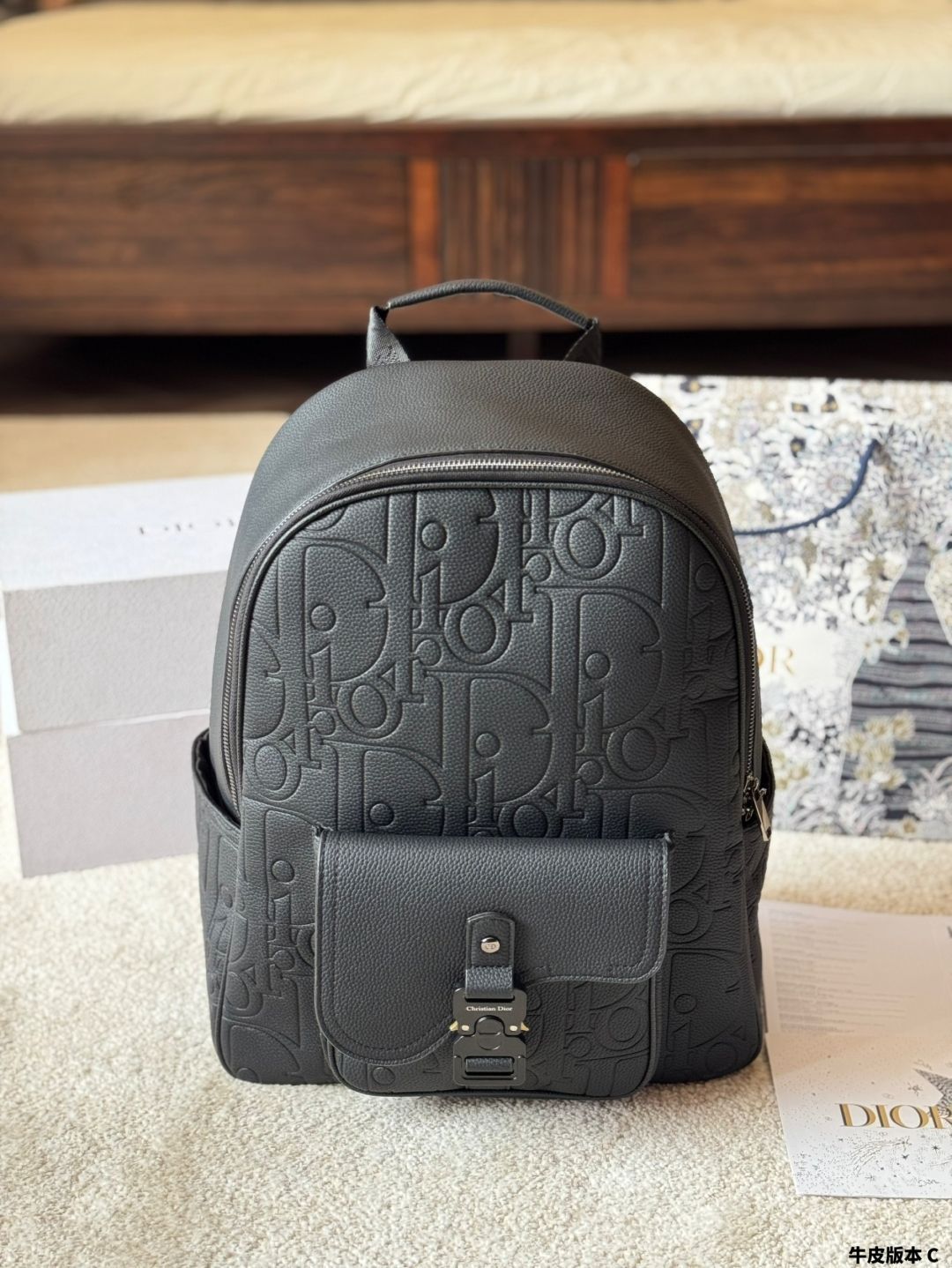 【今日特価】DIOR Gravity Adjustable Strap Backpack ディオール グラビティ アジャスタブル ストラップ バックパック-WTO輸入