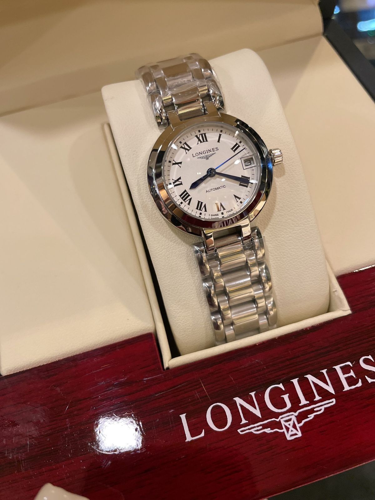 【今日特価】Longines 心月系列 月相女士腕時計