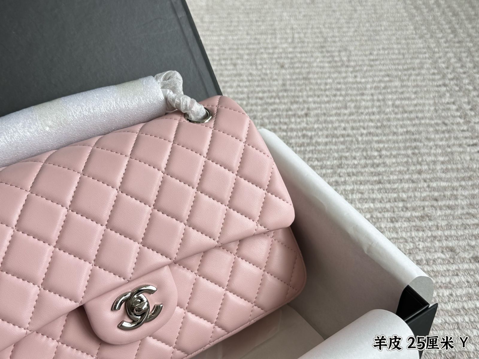 【今日特価】Chanel CF ゆっくりと作られた羊皮ハンドバッグ Good Quality-WTO輸入3