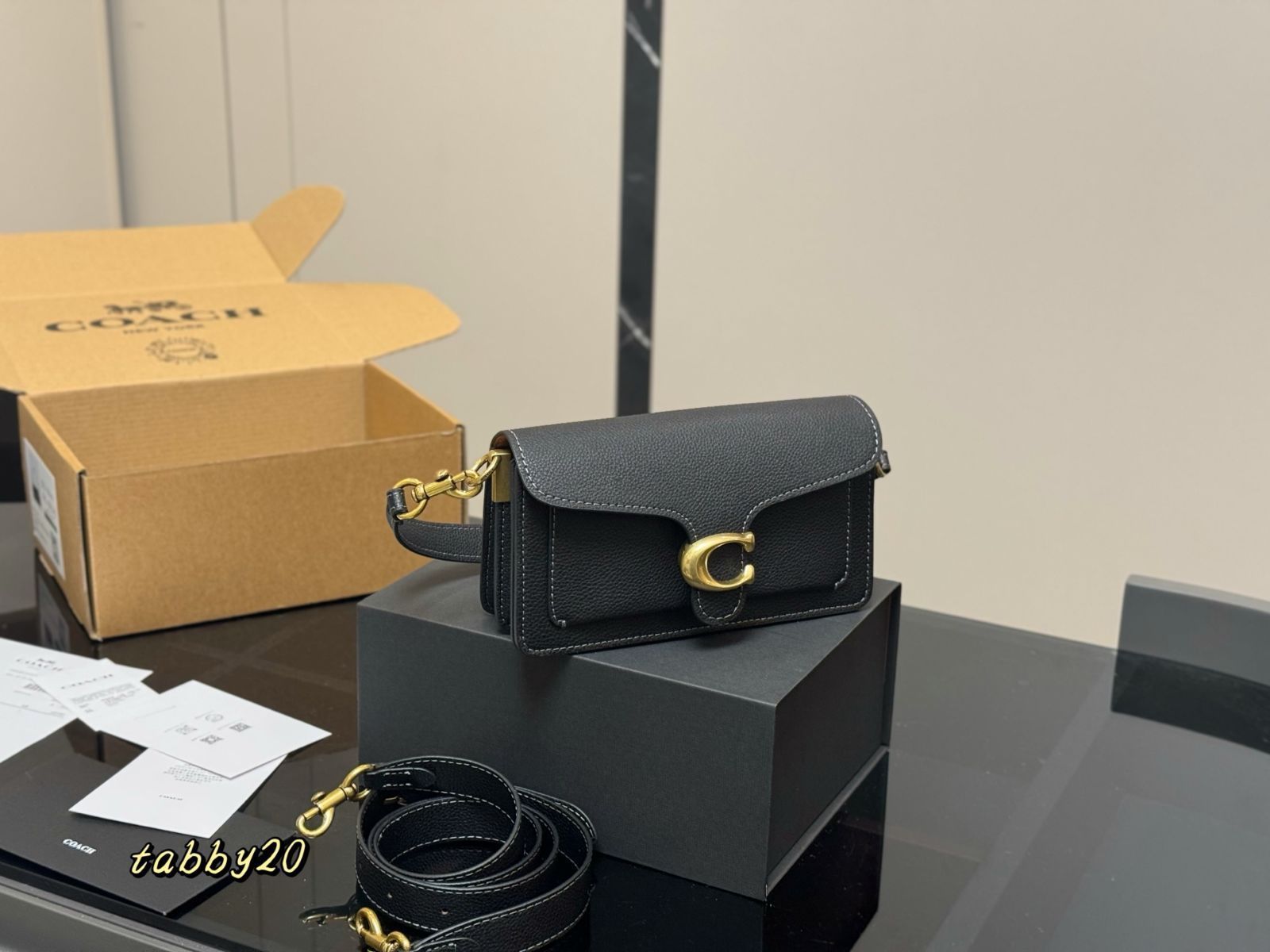 【今日特価】Coach Tabby 20 Mini Bag（ホワイト）Elegant Design-WTO輸入3