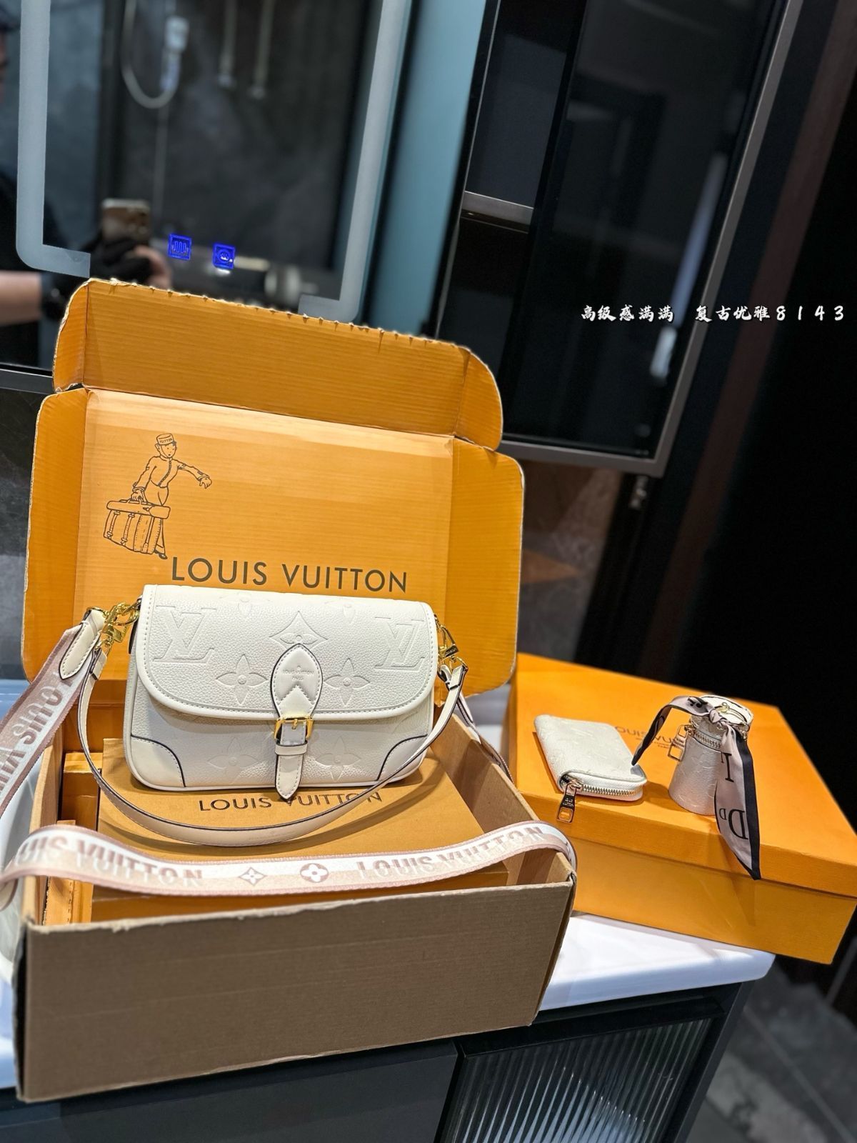 【今日特価】LV 3点セット, バゲットバッグ＆コインケース＆ウォレット, ギフトボックス付き, 超お得なセット！ [本日特価|新品未使用品]