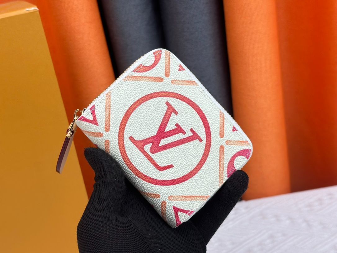【本日限定特価】Louis Vuitton Zippy コインケース 11×8×1cm モノグラムタイルプリント ※こちらの商品は海外製の並行輸入品です。 [本日特価|新品未使用品]