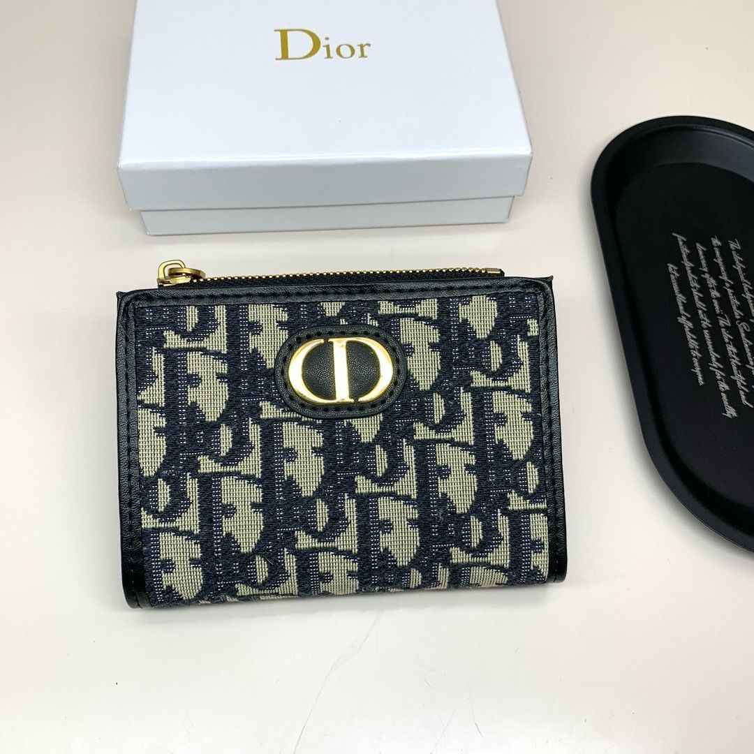 【本日限定】?Dior 最新モデル 3864 マルチカードケース ? 高級PVC＆本革のコンパクトデザイン[本日特価|新品未使用品]