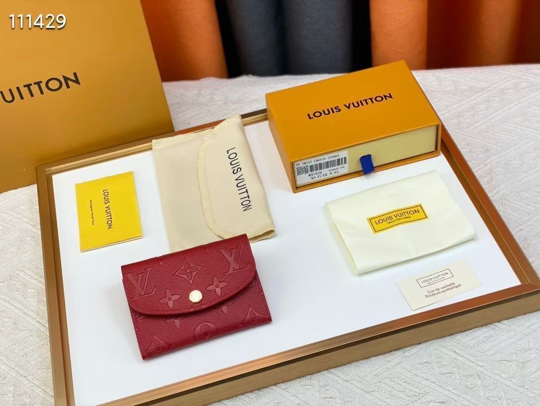 LVルイ・ヴィトン/財布ダイヤモンド柄は小さくて精巧だが極めて実用的で、財布は現代女性の都市生活における完璧なパートナーである。小柄で、バッグやポケットに簡単に収めることができます。[本日特価|新品未使用品]