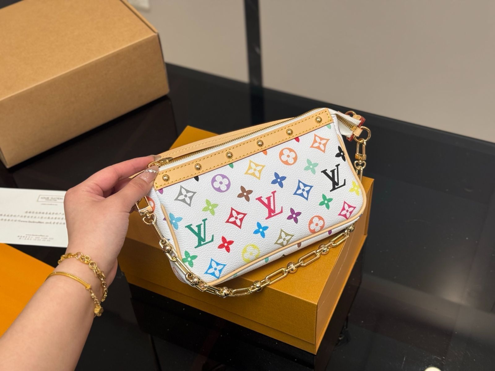 【今日特価】LV New Hot Selling Mahjong Bag 21×12cm | LV マホンジョンバッグ 21×12cm 新ブランド-MM輸入2