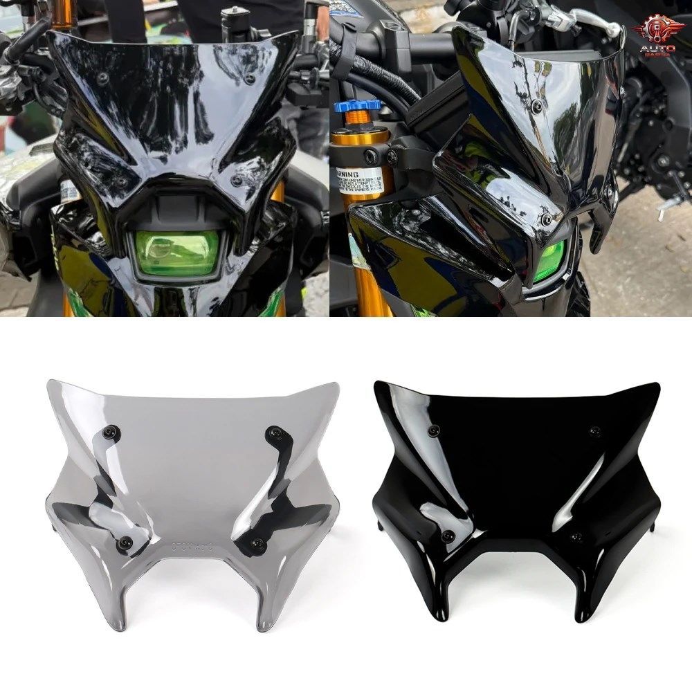 MT09 2025 オートバイ用ウインドシールド ウインドスクリーン ウインドシールドディフレクター ウインドスクリーン ヤマハ MT-09 MT09 SP M