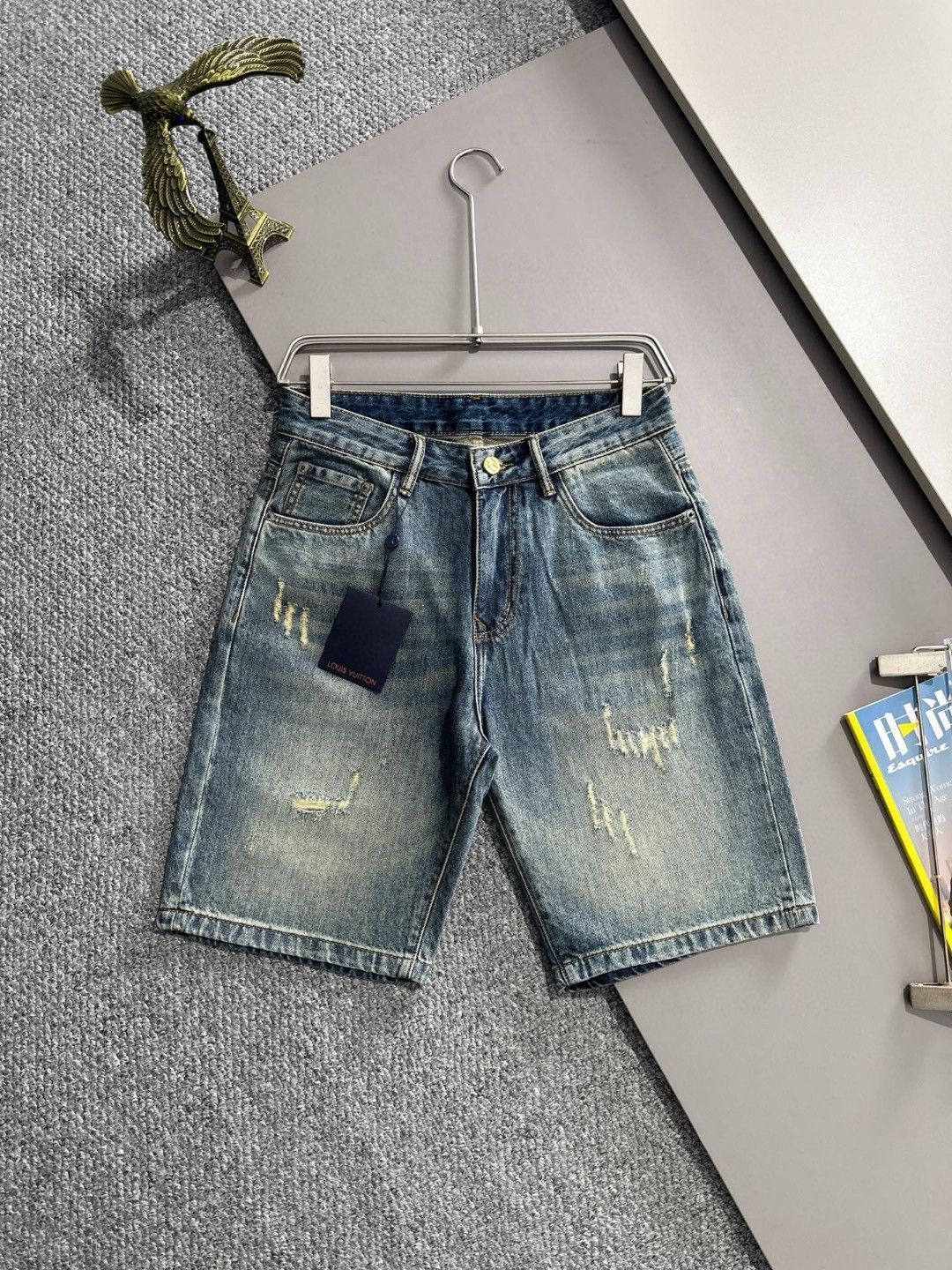 【今日特価】LV 2025SS Denim Shorts（日本産デニム使用）
