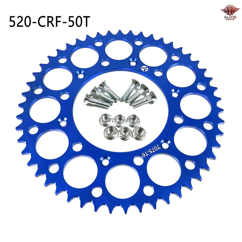 43T-52T リアスプロケット HONDA CRF250L RALLY CR125R XR250 CRM250