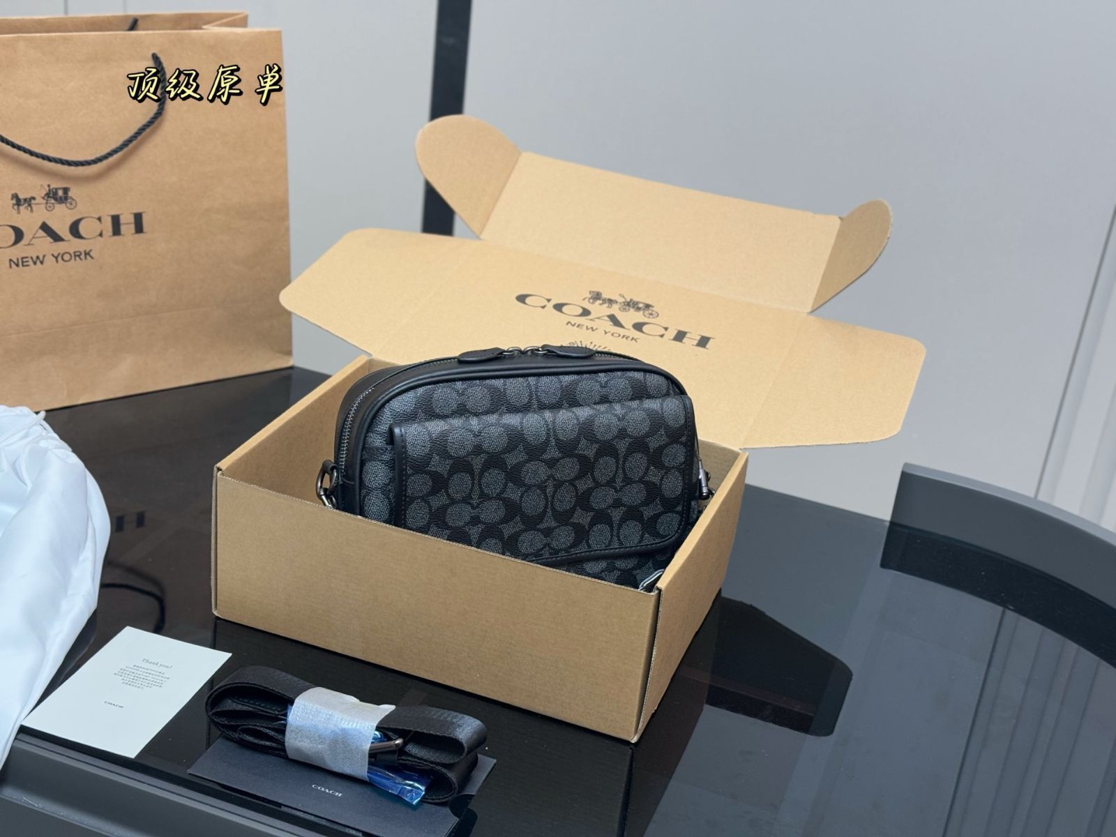 【今日特価】COACH メンズ ポストマンバッグ-WTO輸入1