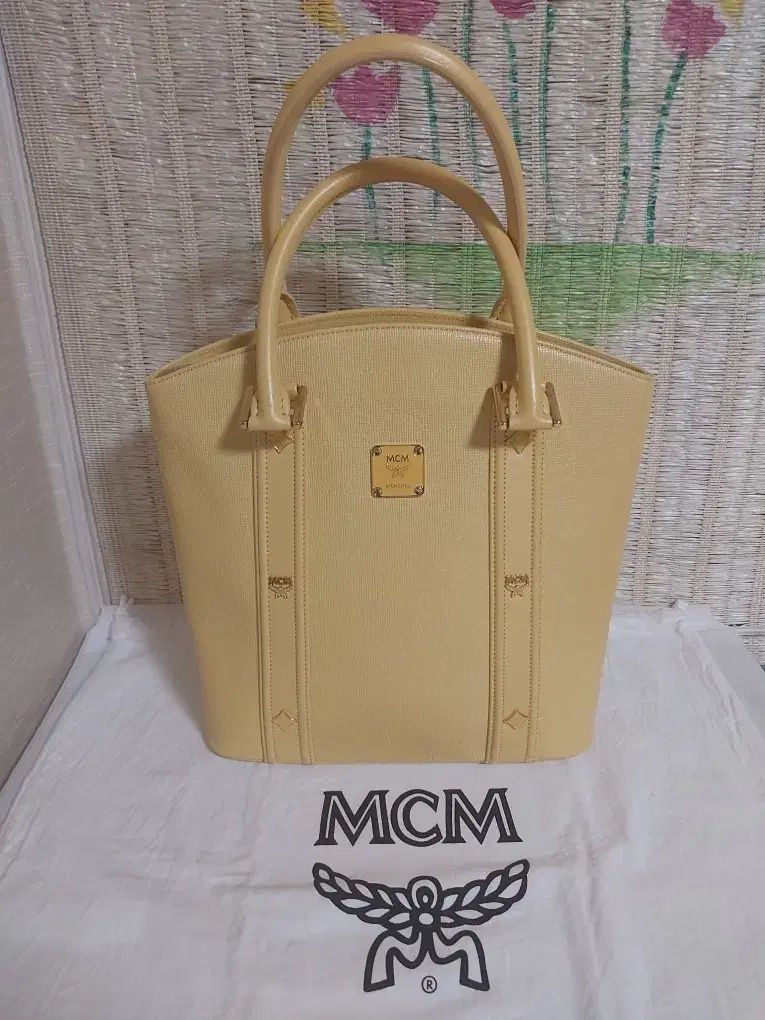 A級正規品) MCM 옐ロー トートバッグ