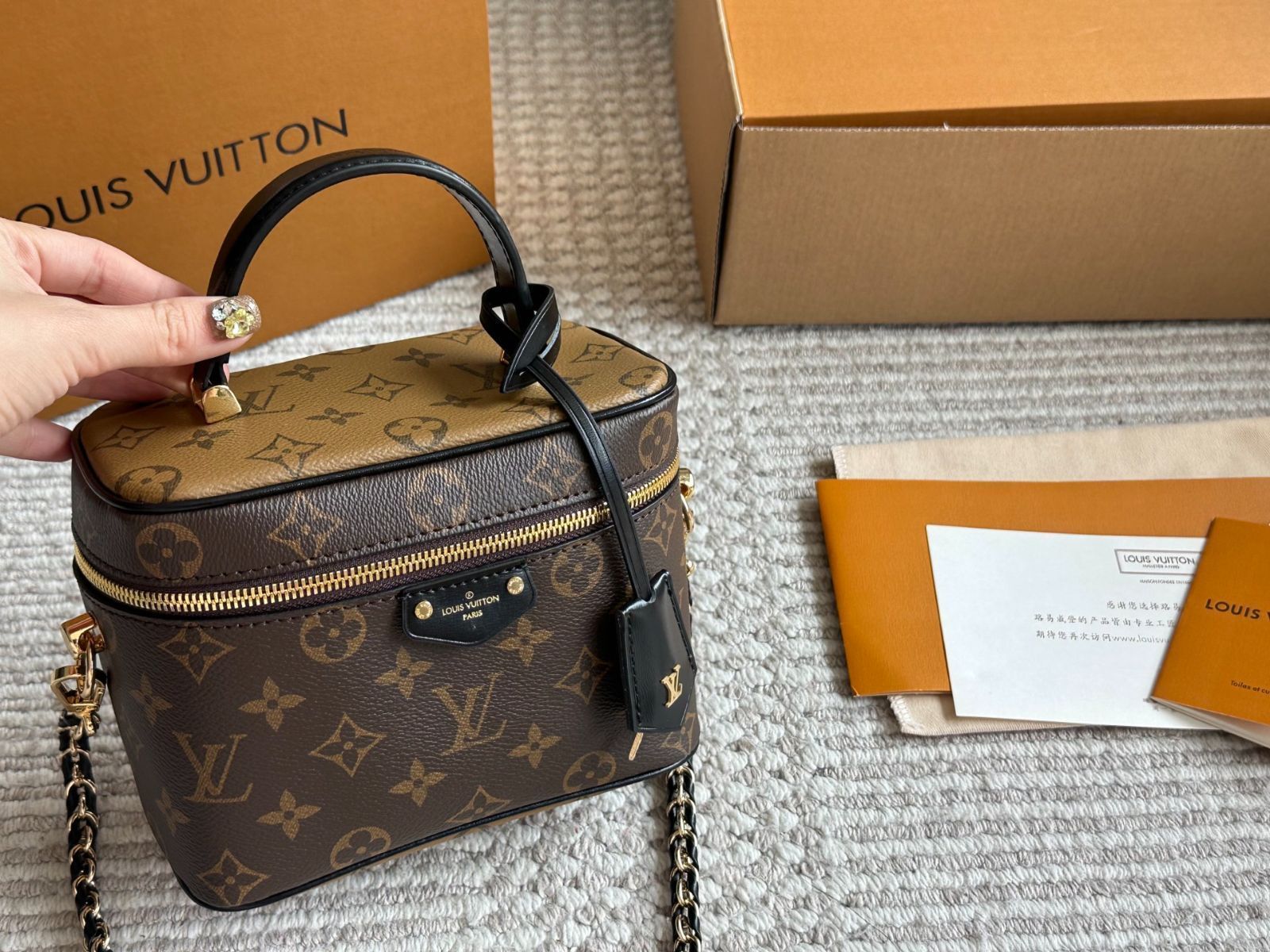 【今日特価】Louis Vuitton Vanity Box 24SS ルイ・ヴィトン ヴァニティ ボックス 24SS-WTO輸入1