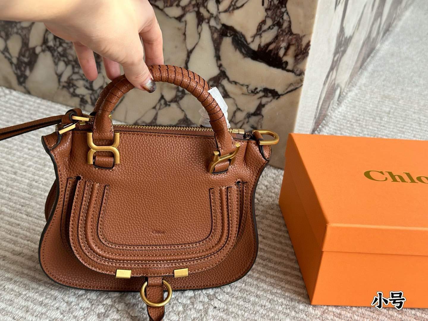 今日特価】Chloe 22*17cm Handheld Saddle Bag・クロエ 22×17cm