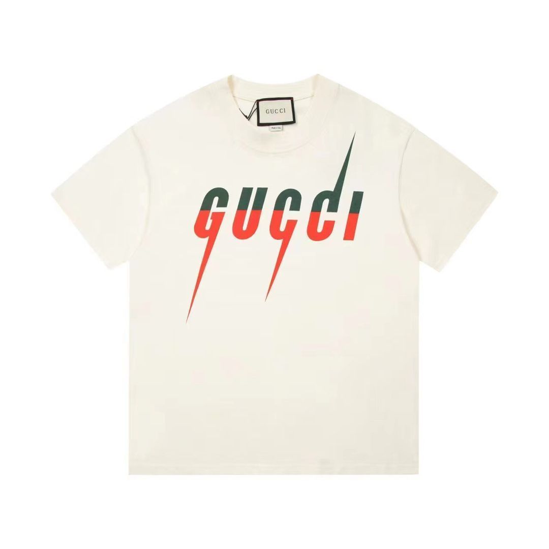 【今日特価】Gucci クラシック エッジプリント T シャツ