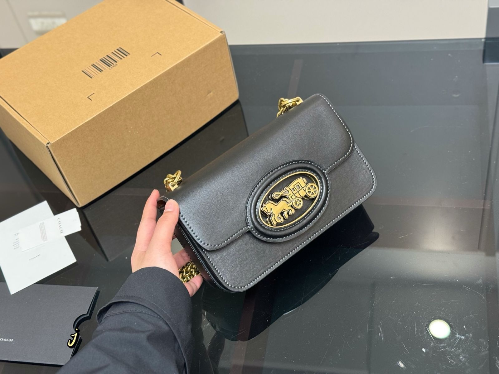 【今日特価】Coach Heor Chain Bag（ヴィンテージデザイン）Stylish Design-WTO輸入3