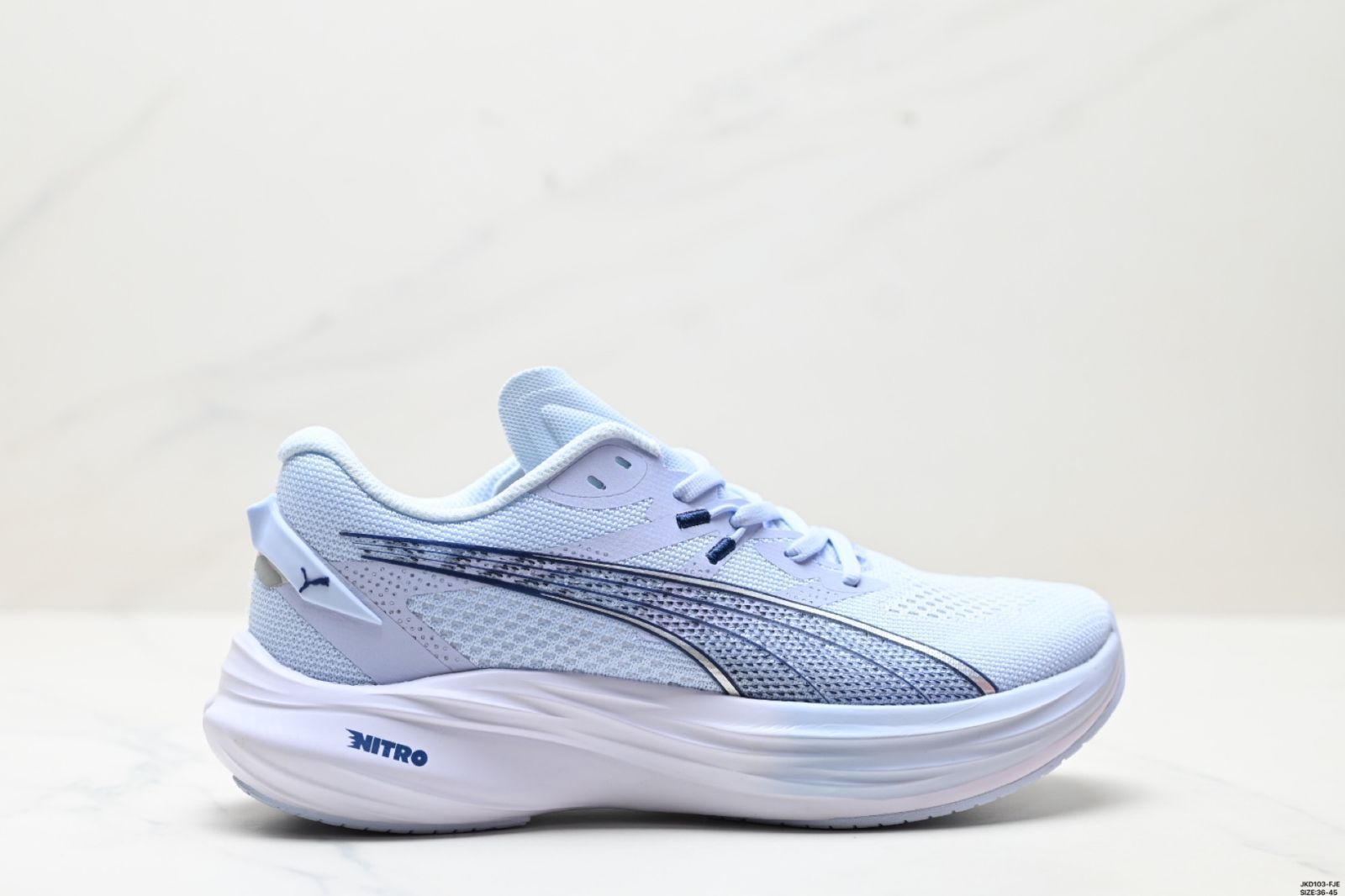 PUMA（プーマ） 「プーマ デビエイト ニトロ 3 クッション トレーニングランニングシューズ 通気性 快適 滑り止め 耐磨耗 ロートップ レジャーランニングシューズ」-MM輸入1