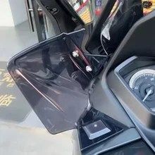 ホンダ FORZA FORZA 125 250 300 350 2019-2025 2023 2022 用の新しいオートバイ用ハンドガード、ウインドスクリーンプロテクターシールド