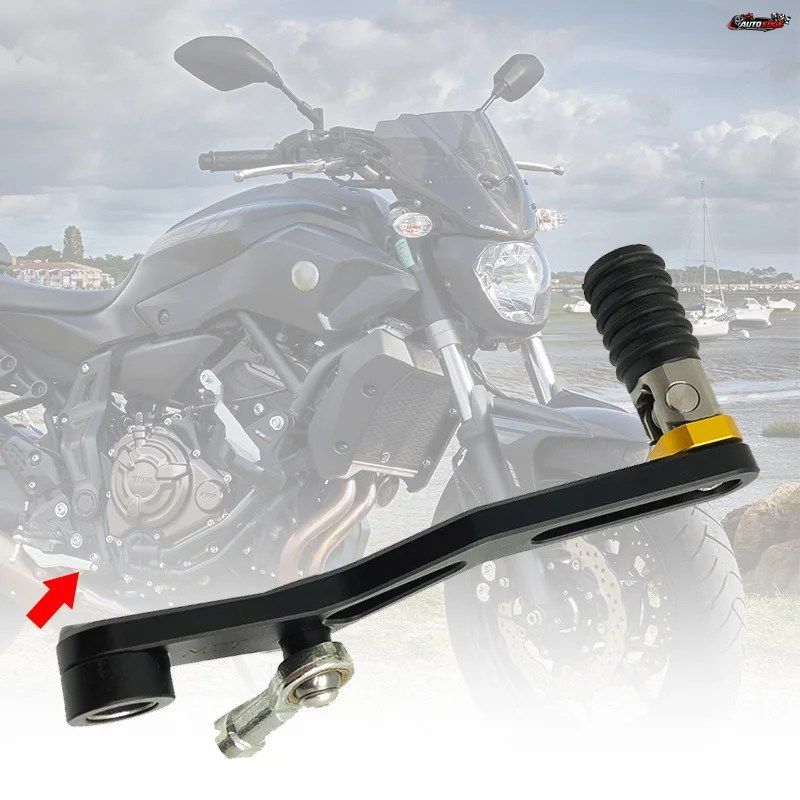 ヤマハ MT07 FZ07 MT-07 TRACER XSR700 2014-2020 2017 2018 2019 用オートバイ調整式折りたたみギアシフターシフトペダルレバー