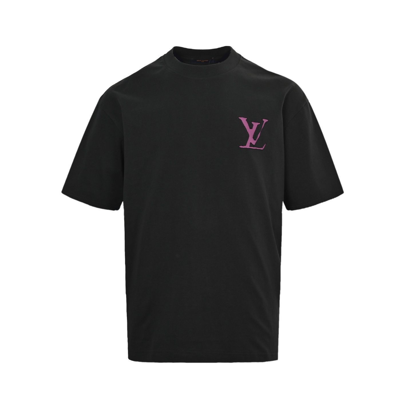 【今日特価】Louis Vuitton 25ss ローマンアルファベットパッチ T シャツ