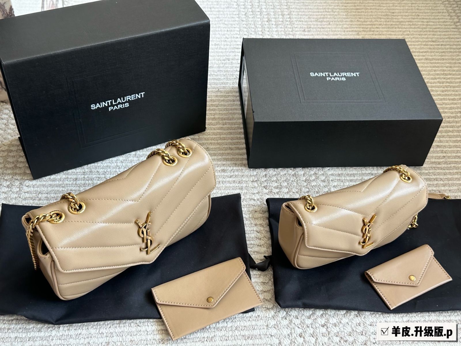 SAINT LAURENT 2025早春 ルルー ラムスキンバッグ ? シュプリームステッチ仕様 [本日特価|新品未使用品]