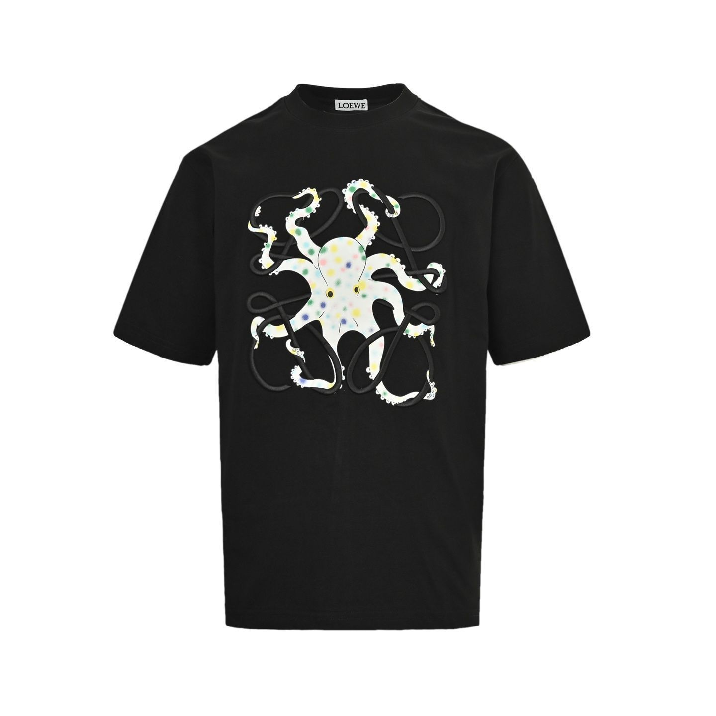 【今日特価】Loewe / ロエベ 25ss タコプリントアナグラム T シャツ