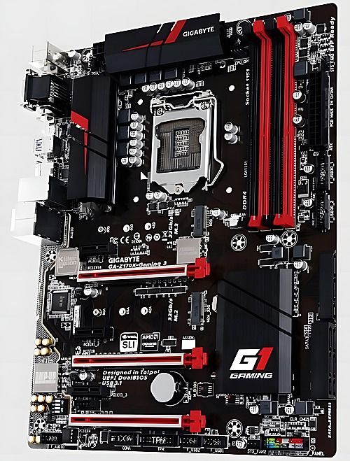 GIGABYTE GA-Z170X-Gaming 3 Intel Z170 LGA1151 DDR4-3400 64GB M.2 SATA Gigabit LAN HDMI Motherboard