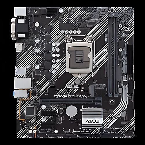 ASUS PRIME H410M-A Intel H410 LGA1200 DDR4-2933 64GB M.2 SATA Gigabit LAN HDMI D-SUB DVI Motherboard