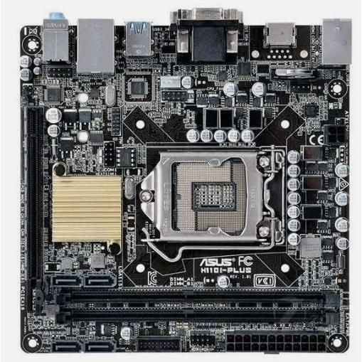 ASUS H110I-PLUS Intel H110 LGA1151 DDR4-2133 32GB SATA Gigabit Ethernet HDMI DVI D-SUB