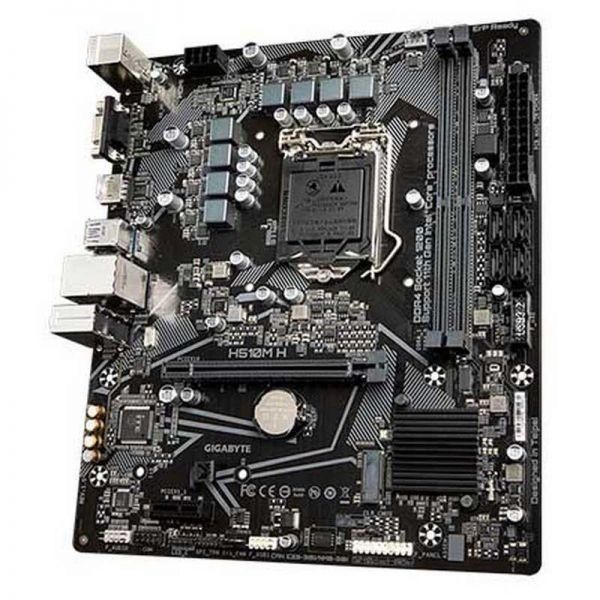 GIGABYTE H510M H Intel H510 LGA1200 DDR4-3200 64GB M.2 SATA Gigabit LAN HDMI D-SUB Motherboard