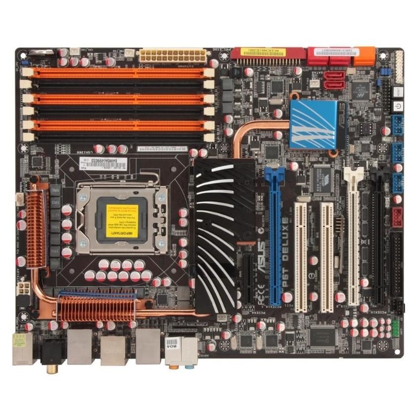 ASUS P6T Deluxe Intel X58 LGA1366 DDR3-1066 24GB SATA eSATA Dual Gigabit LAN S PDIF