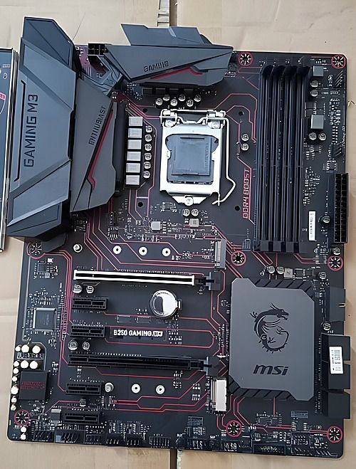 MSI B250 Gaming M3 Intel B250 LGA1151 DDR4-2400 64GB M.2 SATA Intel Gigabit LAN HDMI Motherboard