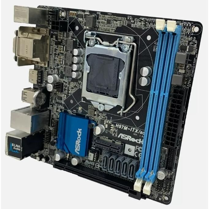 ASRock H97M-ITX/ac H97 LGA1150 DDR3 PCIe 3.0 Wi-FI