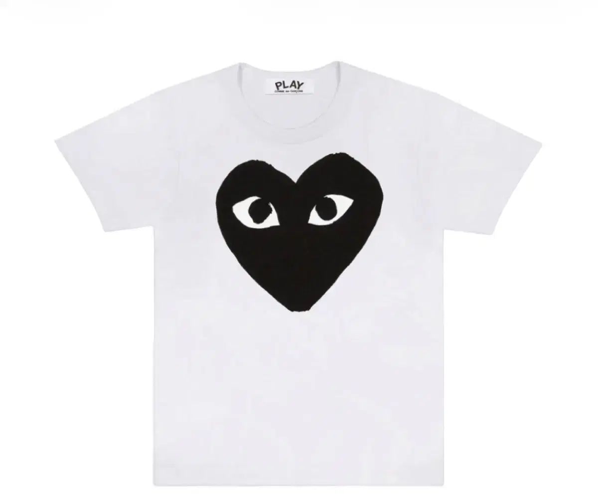 PLAY コム・デ・ギャルソン ブラック ハート Tシャツ 2XL
