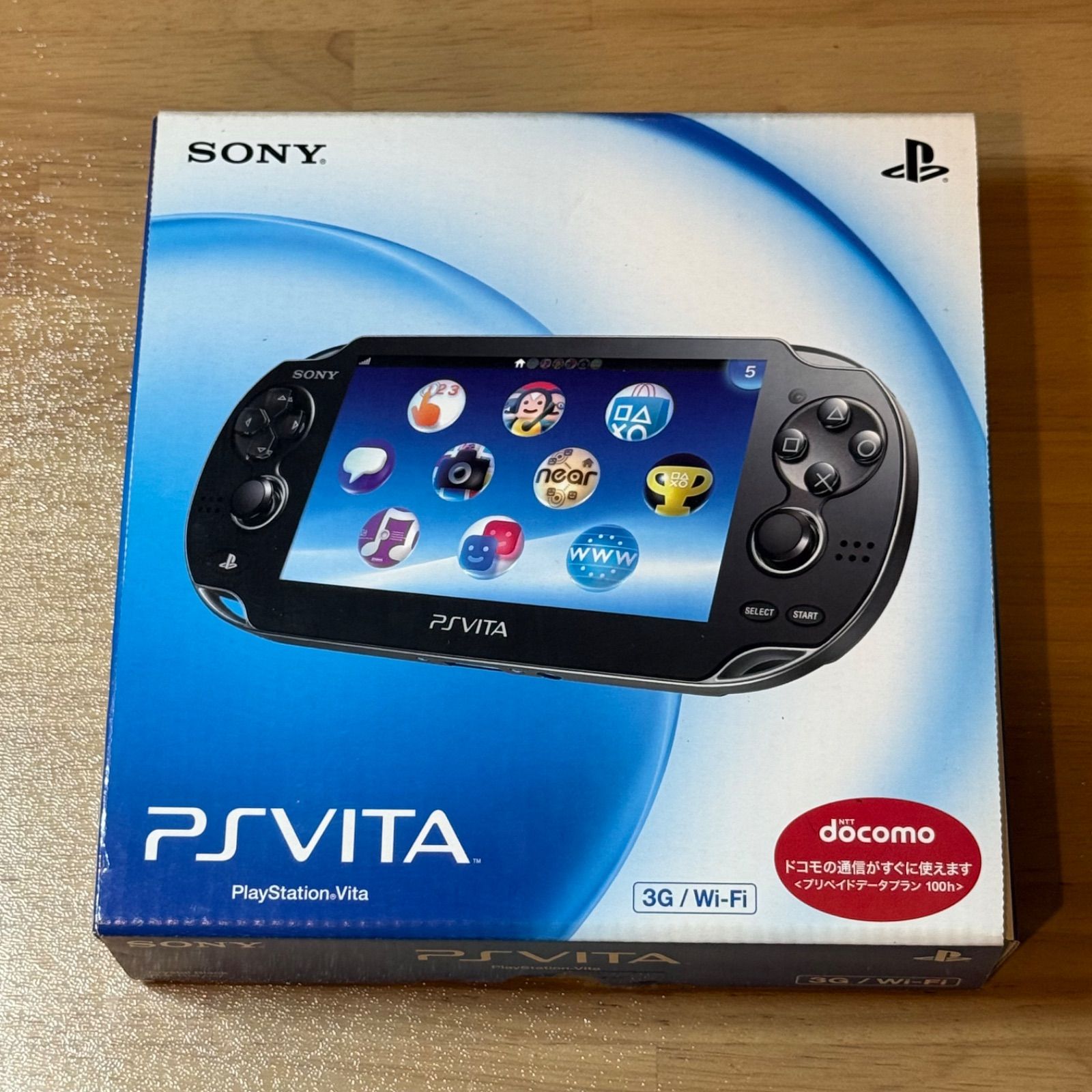 6-066【極美品】PSVITA PCH-1100 クリスタル・ブラック 箱付き - メルカリ