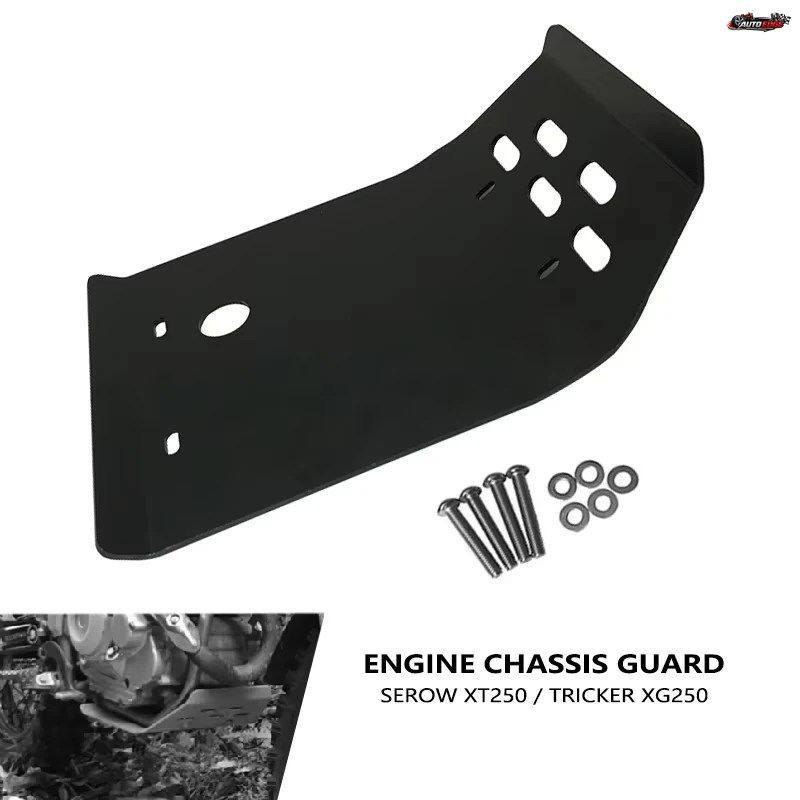 ヤマハ トリッカー XG250 XG 250 セロウ XT250 XT 用モーターサイクル スキッドプレート エンジンガード シャーシ保護カバー プロテクター