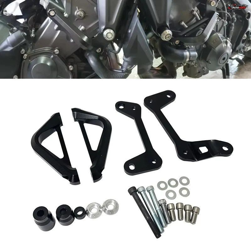 ヤマハ MT-09 MT09 SP 2021 2022 TRACER 9 GT 用モーターサイクルサイドエンジンガードクラッシュタンクバーバンパーフェアリングフレーム