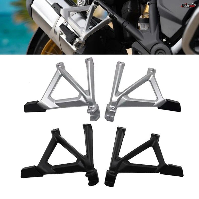 BMW R1250GS R1200GS R1200GS LC GSA ADV ADVENTURE 2013-2023用フットレストペダルパッセンジャーペグリアブラケットピリオンフットレスト