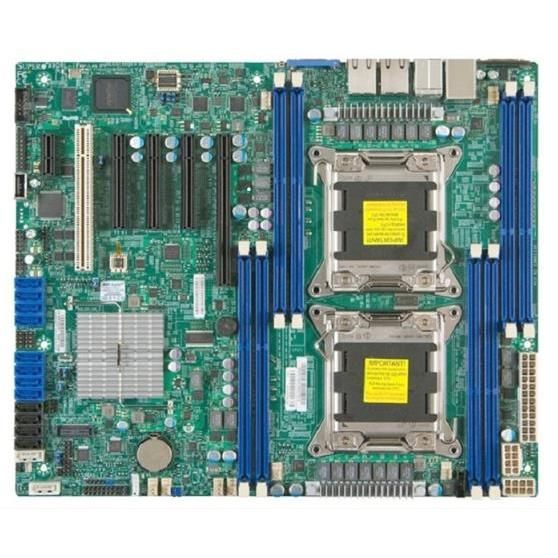 Supermicro X9DRL-IF Intel C602 LGA2011 DDR3-1600 512GB SATA Marvell 9230 Dual Gigabit Motherboard