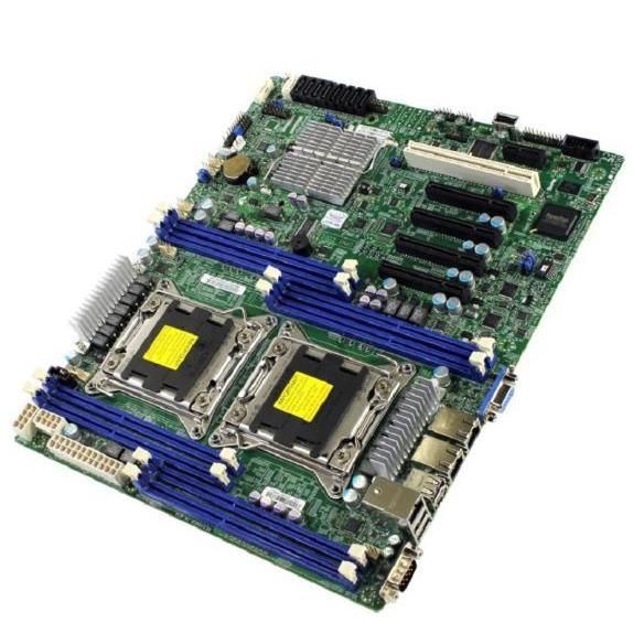 Supermicro X9DRL-IF Intel C602 LGA2011 DDR3-1600 512GB SATA Marvell 9230 Dual Gigabit Motherboard