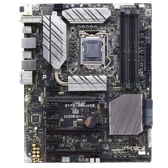 ASUS Z170-DELUXE Intel Z170 LGA1151 DDR4-3400 64GB M.2 SATA3.0 HDMI Thunderbolt 3 Wi-FI Motherboard
