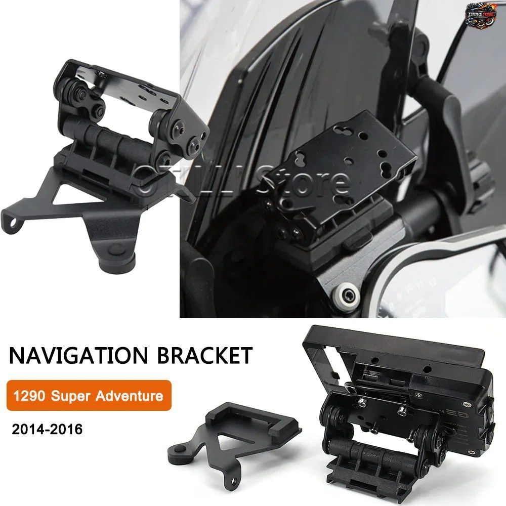 新型バイク用 1290 SUPER ADVENTURE 1290 ADV GPS/携帯電話ホルダー ハンドルバーマウントブラケット 2014 2015 2016 ?