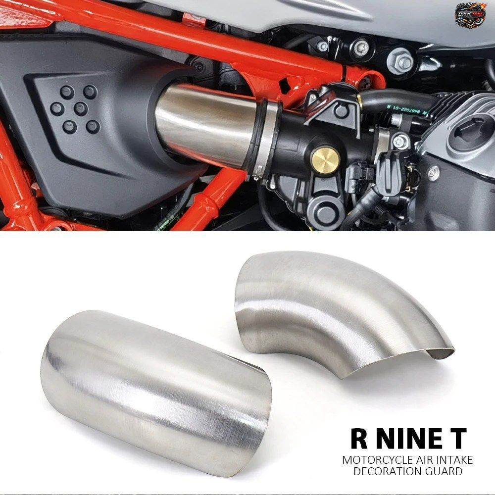 BMW R NINE T R9T PURE URBAN SCRAMBLER R NINET用モーターサイクルエアインテークカバーフェアリングデコレーションガードステンレススチ