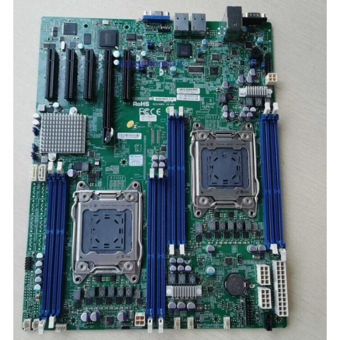 Supermicro X9DRD-LF Intel C602 LGA2011 DDR3-1600 512GB SAS SATA Dual Gigabit LAN IPMI Motherboard