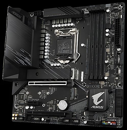 GIGABYTE B560M AORUS ELITE Intel B560 LGA1200 DDR4-3200 128GB M.2