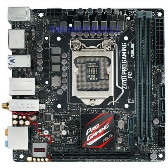 ASUS Z170I Pro Gaming Intel Z170 LGA1151 DDR4-3400 32GB M.2 SATA Wi-FI Gigabit LAN HDMI Motherboard