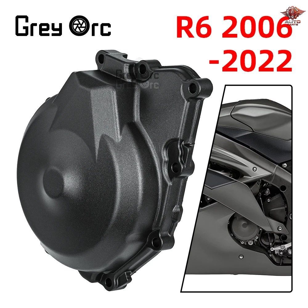 オートバイエンジンステーターカバークランクケース左ハウジングガスケット ヤマハ YZF-R6 R6 2006-2019 - 22