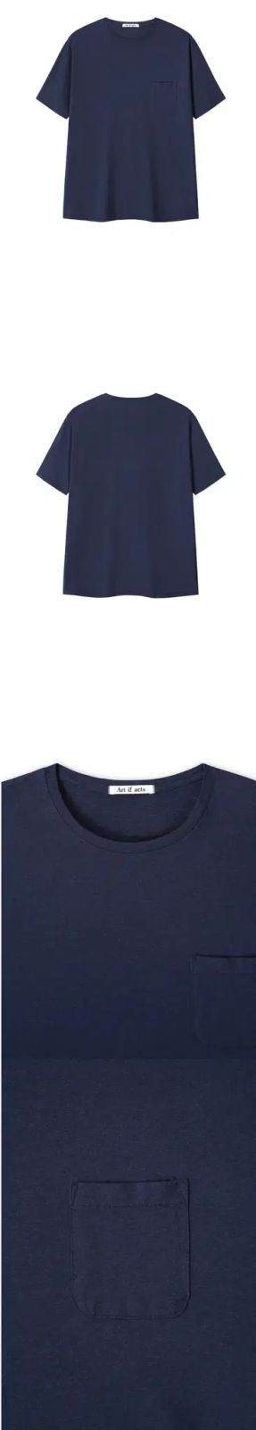 ART IF ACTS リネン ポケット Tシャツ