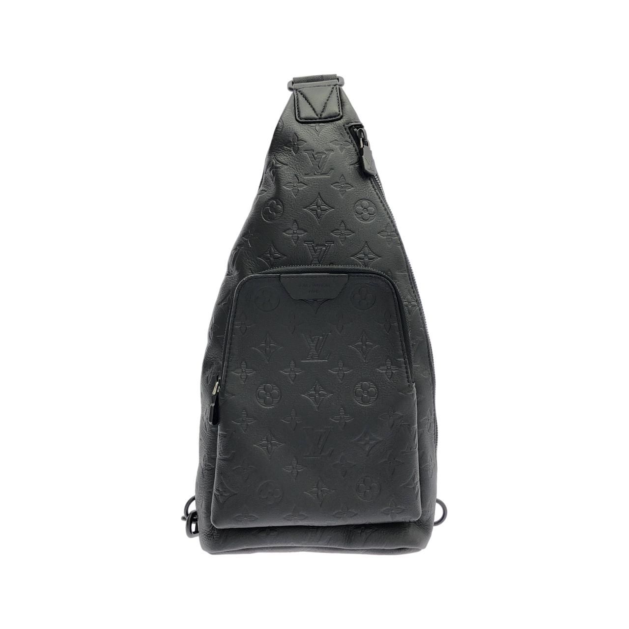 ルイヴィトン モノグラム シャドウ デュオ スリング バッグ M26730 リュックサック