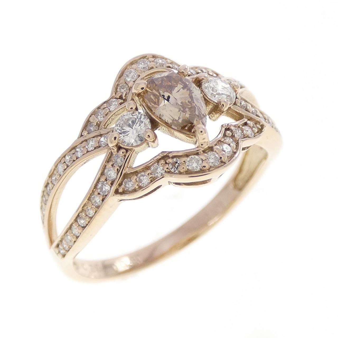 K18PG ダイヤモンド リング 0.29CT
